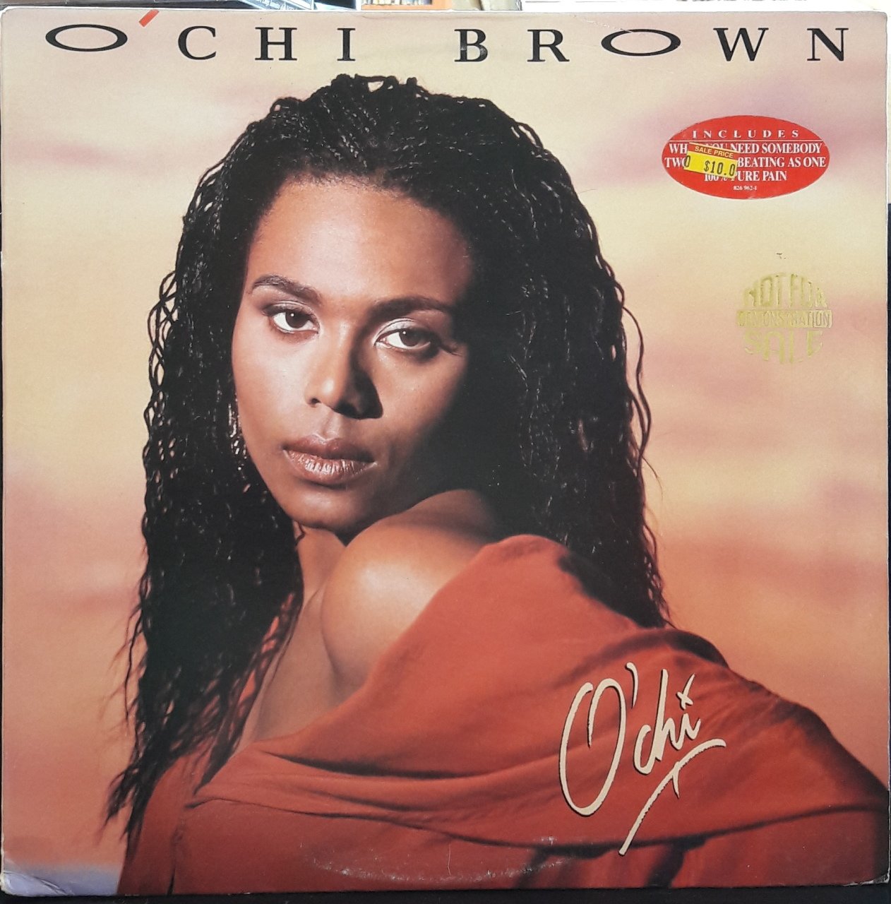 O'CHI BROWN - O'CHI (1986) - PLAK 2.EL