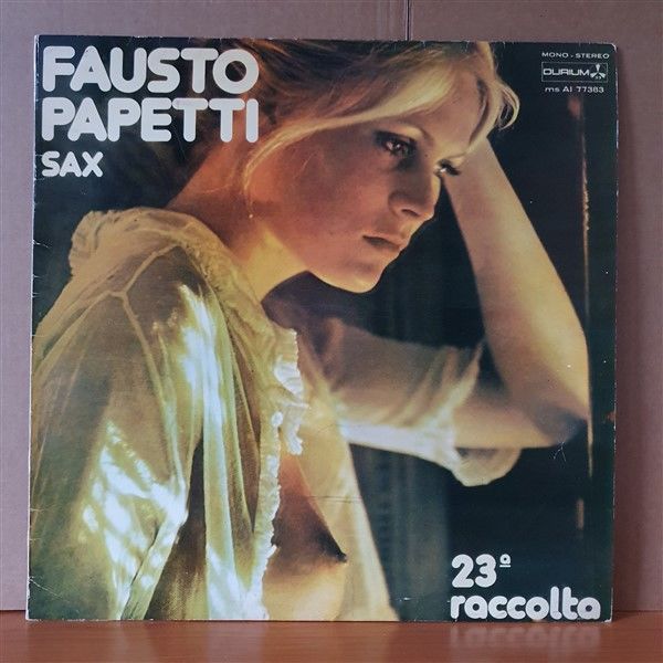 FAUSTO PAPETTI - 23 RACCOLTA (1976) - LP YERLİ BASKI 2.EL PLAK