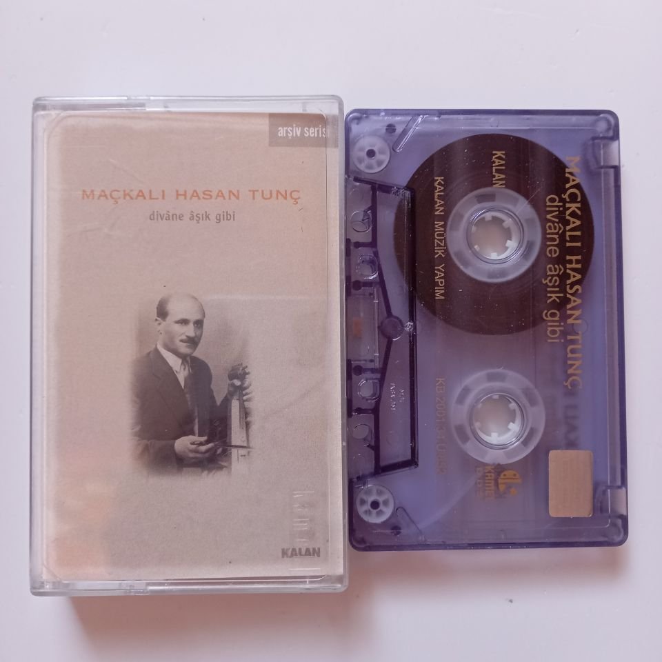 MAÇKALI HASAN TUNÇ - DİVANE AŞIK GİBİ (2001) -  KASET 2.EL