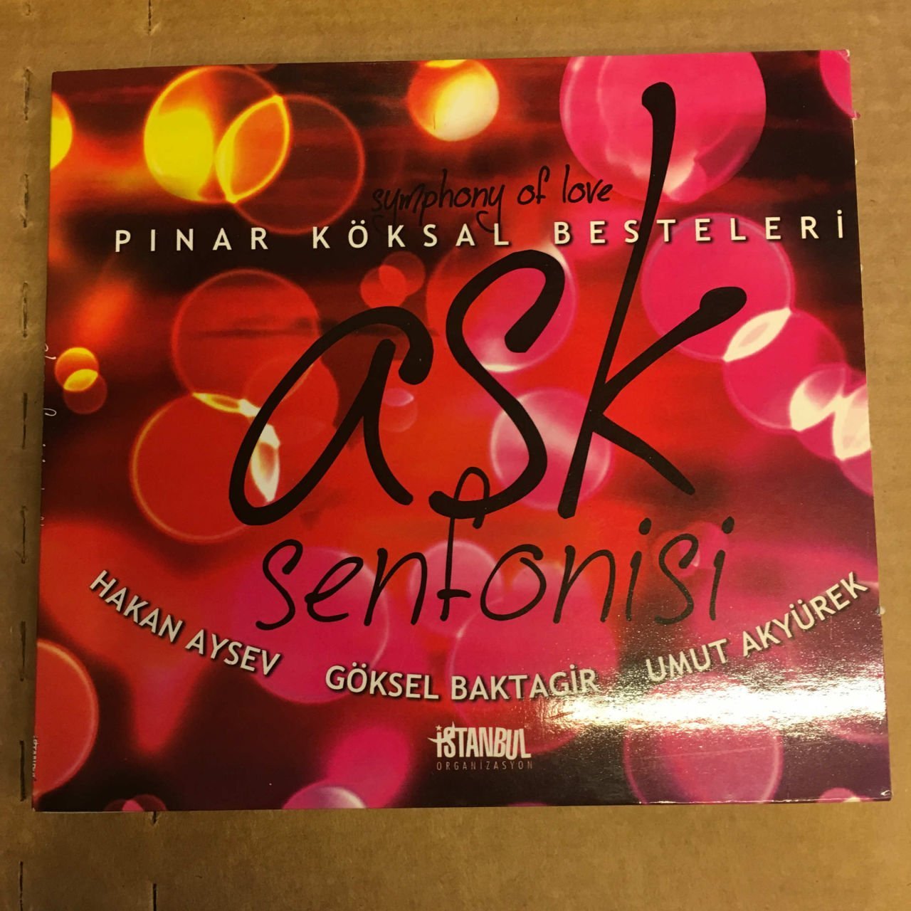 PINAR KÖKSAL BESTELERİ AŞK SENFONİSİ CD HAKAN AYSEV 2.EL