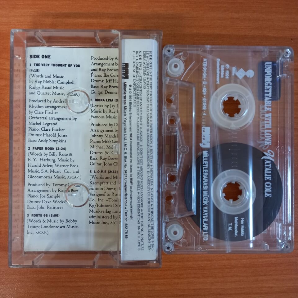 NATALIE COLE - UNFORGETTABLE / WITH LOVE (1991) - KASET 2.EL