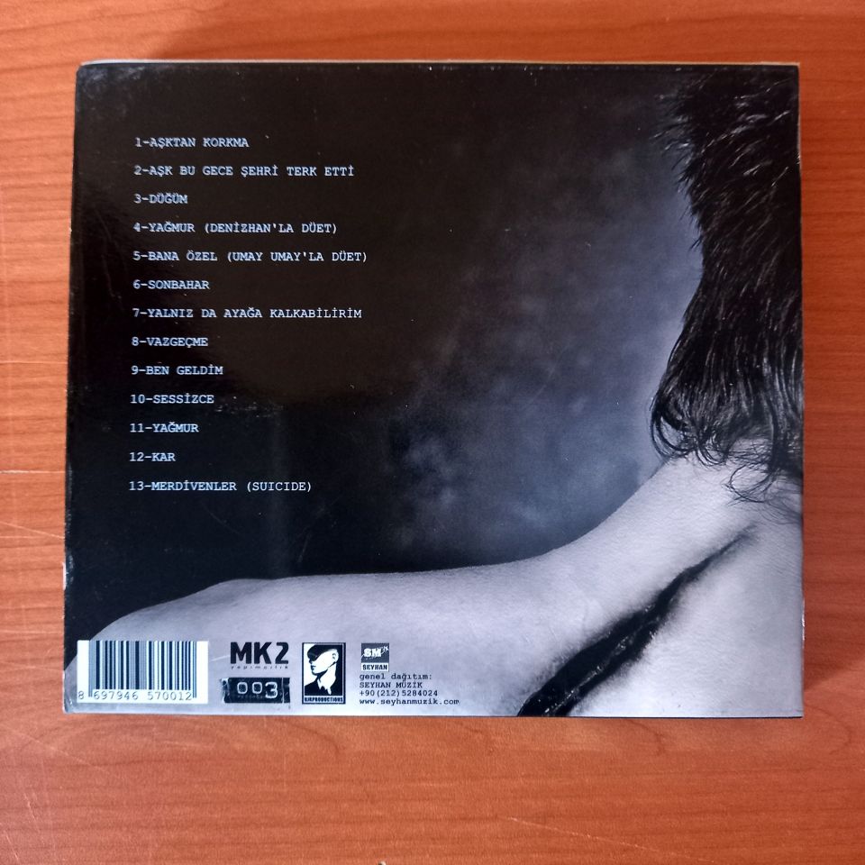 CEM ADRIAN – AŞK BU GECE ŞEHRİ TERK ETTİ (2006) - CD 2.EL