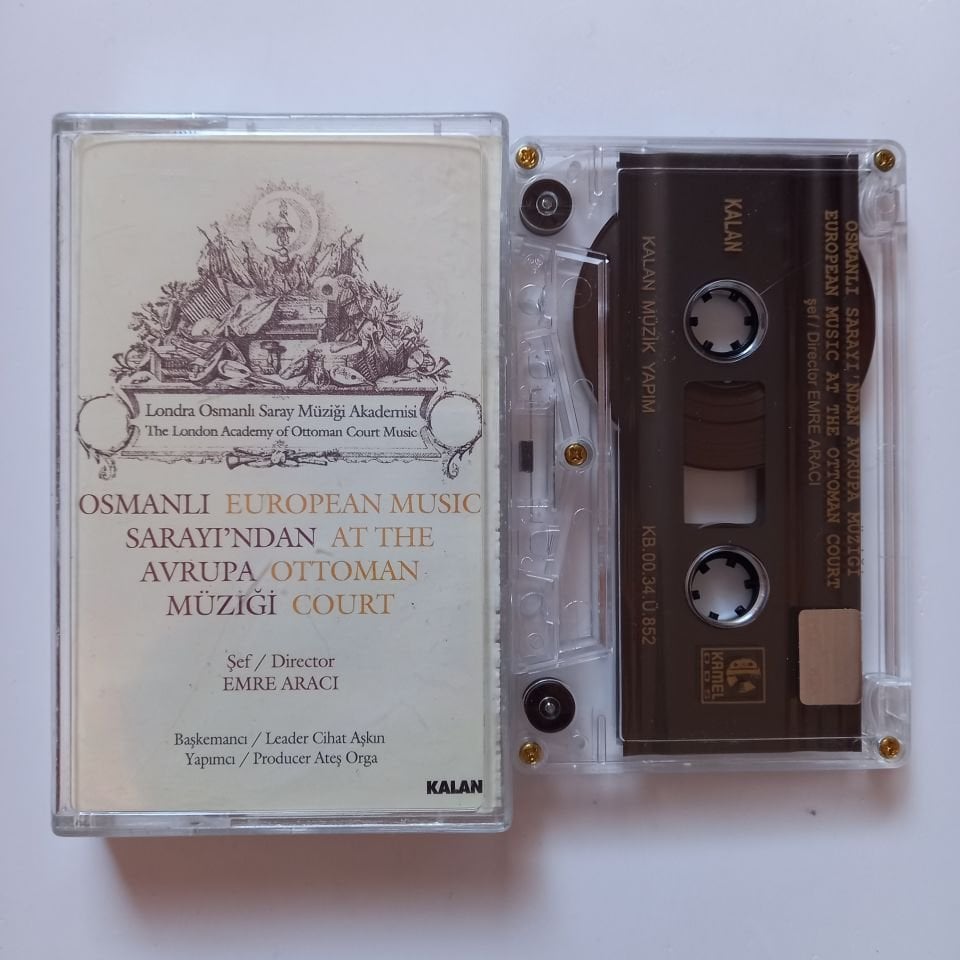 OSMANLI SARAYI'NDAN AVRUPA MÜZİĞİ / ŞEF: EMRE ARACI (2000) -  KASET 2.EL