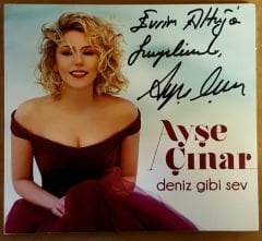 AYŞE ÇINAR - DENİZ GİBİ SEV (2016) - CD İMZALI 2016 2.EL