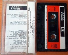 NICK KAMEN - US (1988) MMY CASSETTE MADE IN TURKEY ''USED'' PAPER LABEL