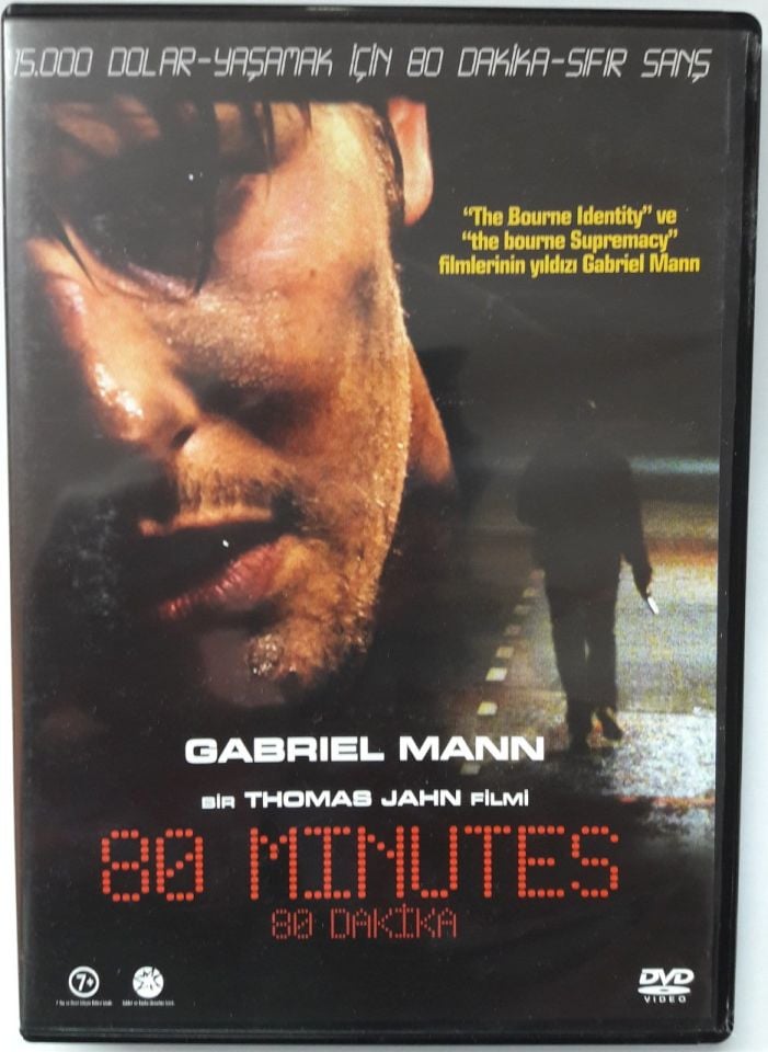 80 MINUTES - 80 DAKİKA - GABRIEL MANN - DVD 2.EL