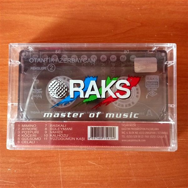OTANTİK AZERBAYCAN REKSLERİ 2 (2002) - KASET YAŞAM MÜZİK SIFIR