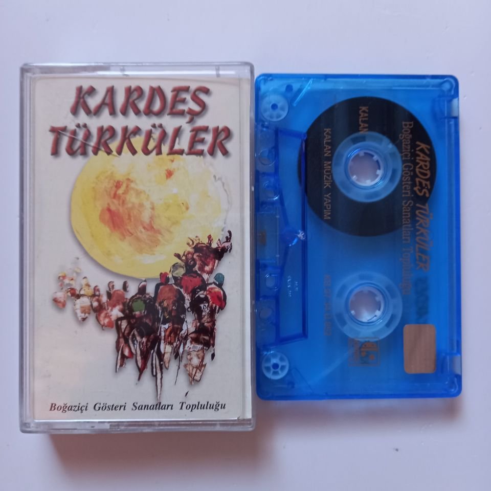 KARDEŞ TÜRKÜLER / BOĞAZİÇİ GÖSTERİ SANATLARI TOPLULUĞU (1997) -  KASET 2.EL
