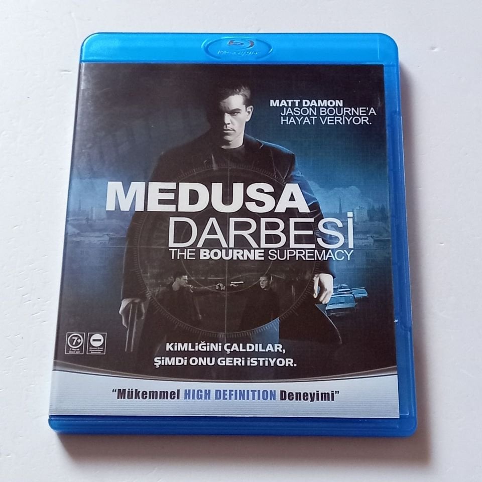 MEDUSA DARBESİ / THE BOURNE SUPREMACY - MATT DAMON, FRANKA POTENTE, JULIA STILES - YÖN.: PAUL GREENGRASS - BLU-RAY 2.EL