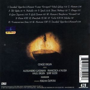 TRANCENDENTAL – HAMAM (FİLM MÜZİKLERİ - FERZAN ÖZPETEK) (1997) - CD AMBALAJINDA SIFIR