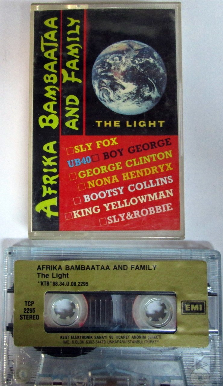 AFRIKA BAMBAATAA AND FAMILY - THE LIGHT (1988) KENT MADE IN TURKEY ''USED''