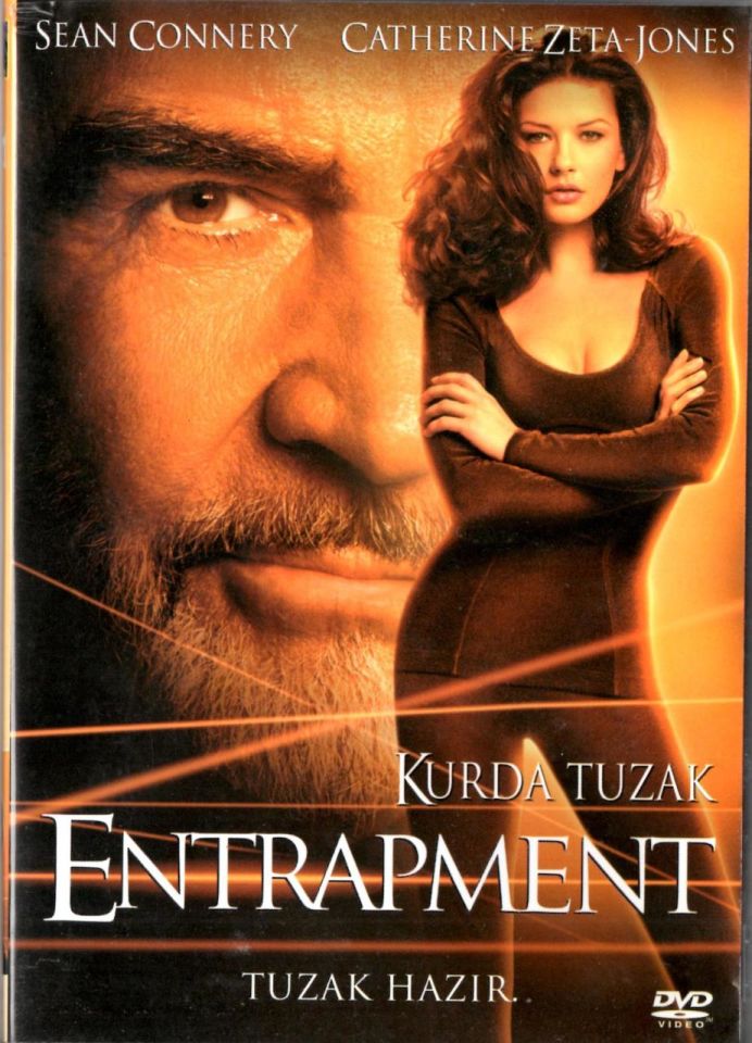 KURDA TUZAK - ENTRAPMENT - SEAN CONNERY - CATHERINE ZETA-JONES - DVD 2.EL