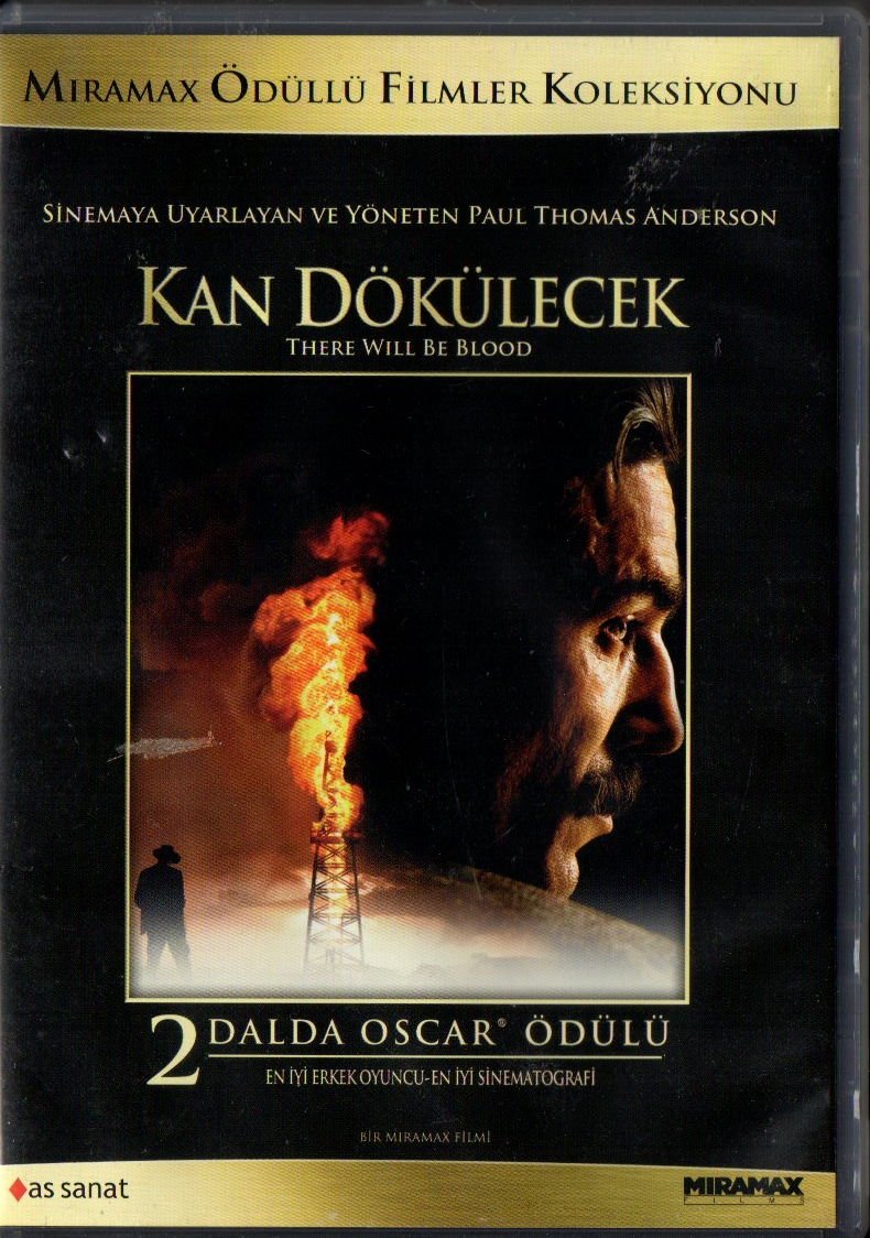 KAN DÖKÜLECEK - THERE WILL BE BLOOD - DANIEL DAY-LEWIS - PAUL THOMAS ANDERSON - DVD 2.EL