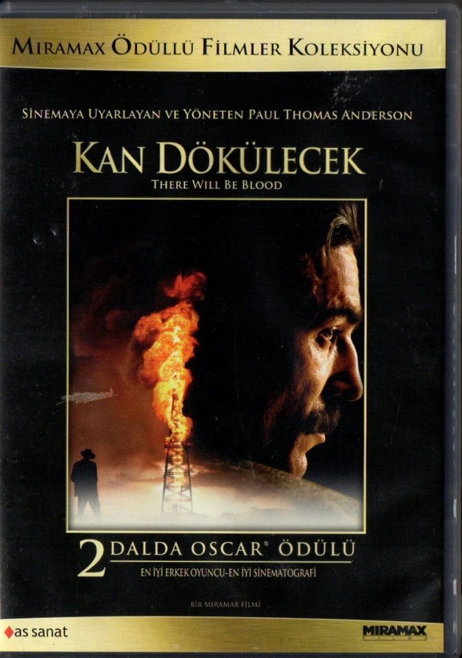 KAN DÖKÜLECEK - THERE WILL BE BLOOD - DANIEL DAY-LEWIS - PAUL THOMAS ANDERSON - DVD 2.EL