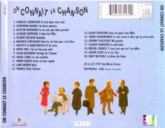 ON CONNAIT LA CHANSON - AZNAVOUR GAINSBOURGH BIRKIN HALLYDAYBASHUNG BECAUD (1997) - CD 2.EL