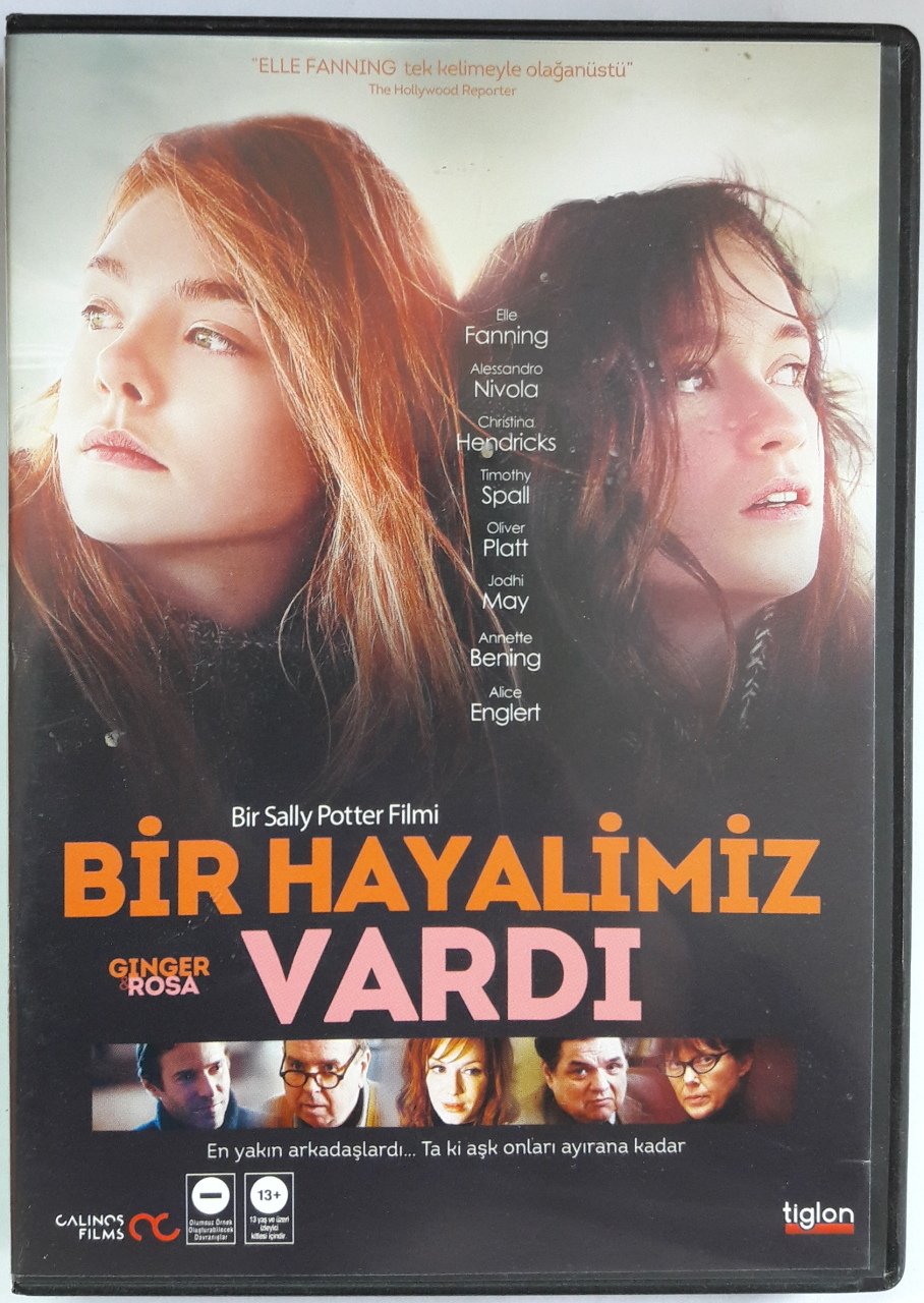 BİR HAYALİMİZ VARDI - GINGER & ROSA - ELLE FANNING - ALESSANDRA NIVOLA - SALLY POTTER - DVD 2.EL
