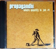 PROPAGANDHI - WHERE QUANTITY IS JOB #1 (1998) G7 CD 2.EL