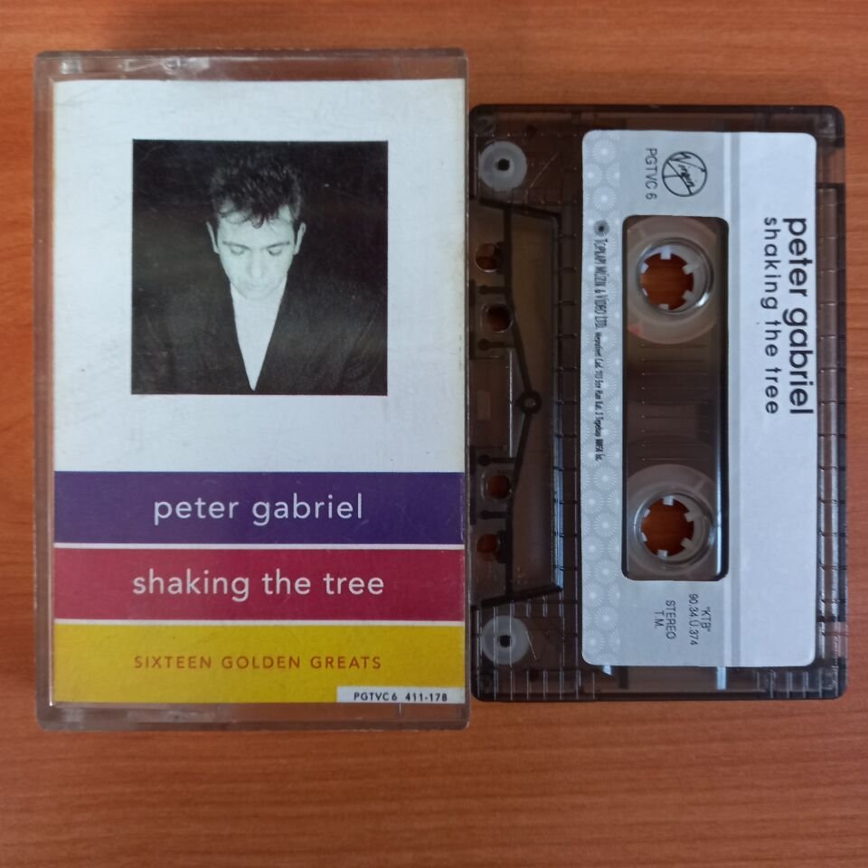 PETER GABRIEL - SHAKING THE TREE / SIXTEEN GOLDEN GREATS (1990) - KASET 2.EL