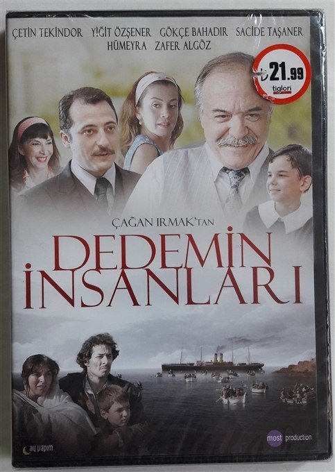 DEDEMİN İNSANLARI - ÇETİN TEKİNDOR - YİĞİT ÖZŞENER - HÜMEYRA - ÇAĞAN IRMAK - DVD SIFIR