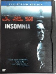 INSOMNIA - AL PACINO - ROBIN WILLIAMS - HILARY SWANK - CHRISTOPHER NOLAN - FULL SCREEN EDITION - SNAPCASE DVD 2.EL (1* BÖLGE)