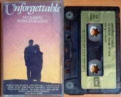 UNFORGETTABLE 18 CLASSIC LOVE SONGS OF LOVE (1988) - KASET KENT 2.EL