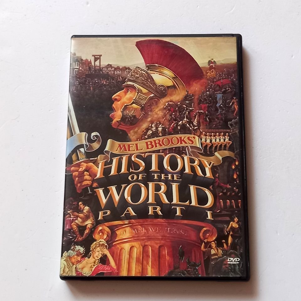 MEL BROOKS' HISTORY OF THE WORLD PART I - MEL BROOKS, GREGORY HINES, DOM DELUISE - YÖN.: MEL BROOKS - DVD 2.EL 1.BÖLGE TÜRKÇE ALTYAZI YOKTUR