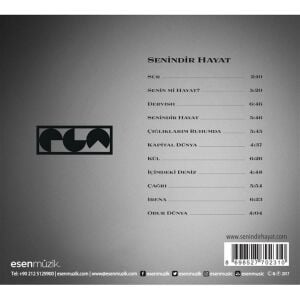 ELA - SENİNDİR HAYAT (2017) - TURKISH PROGRESSIVE METAL CD AMBALAJINDA SIFIR