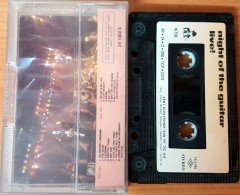 NIGHT OF THE GUITAR - LIVE! RANDY CALIFORNIA STEVE HOWE ALVIN LEE ANDY POWELL ROBBY KRIEGER (1989) KENT CASSETTE MADE IN TURKEY ''USED'' PAPER LABEL