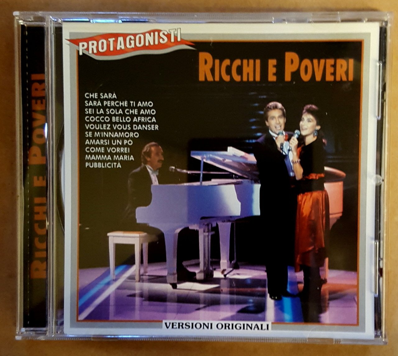 RICCHI E POVERI VERSIONI ORIGINALI (2001) COMPILATION CD 2.EL