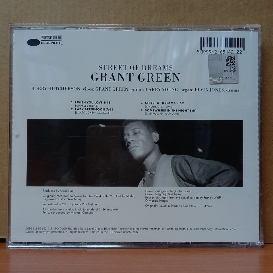 GRANT GREEN - STREET OF DREAMS (2009) - CD 2.EL