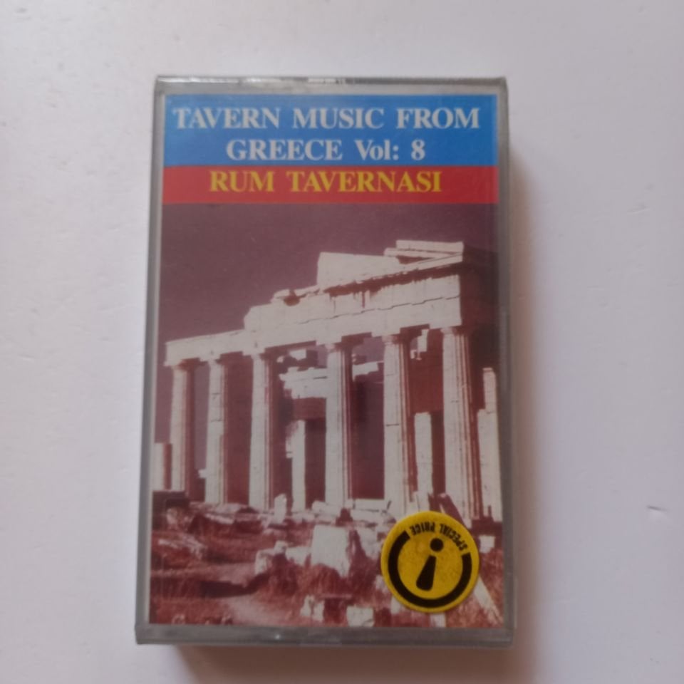 RUM TAVERNASI 8 / TAVERN MUSIC FROM GREECE (1988) - KASET SIFIR