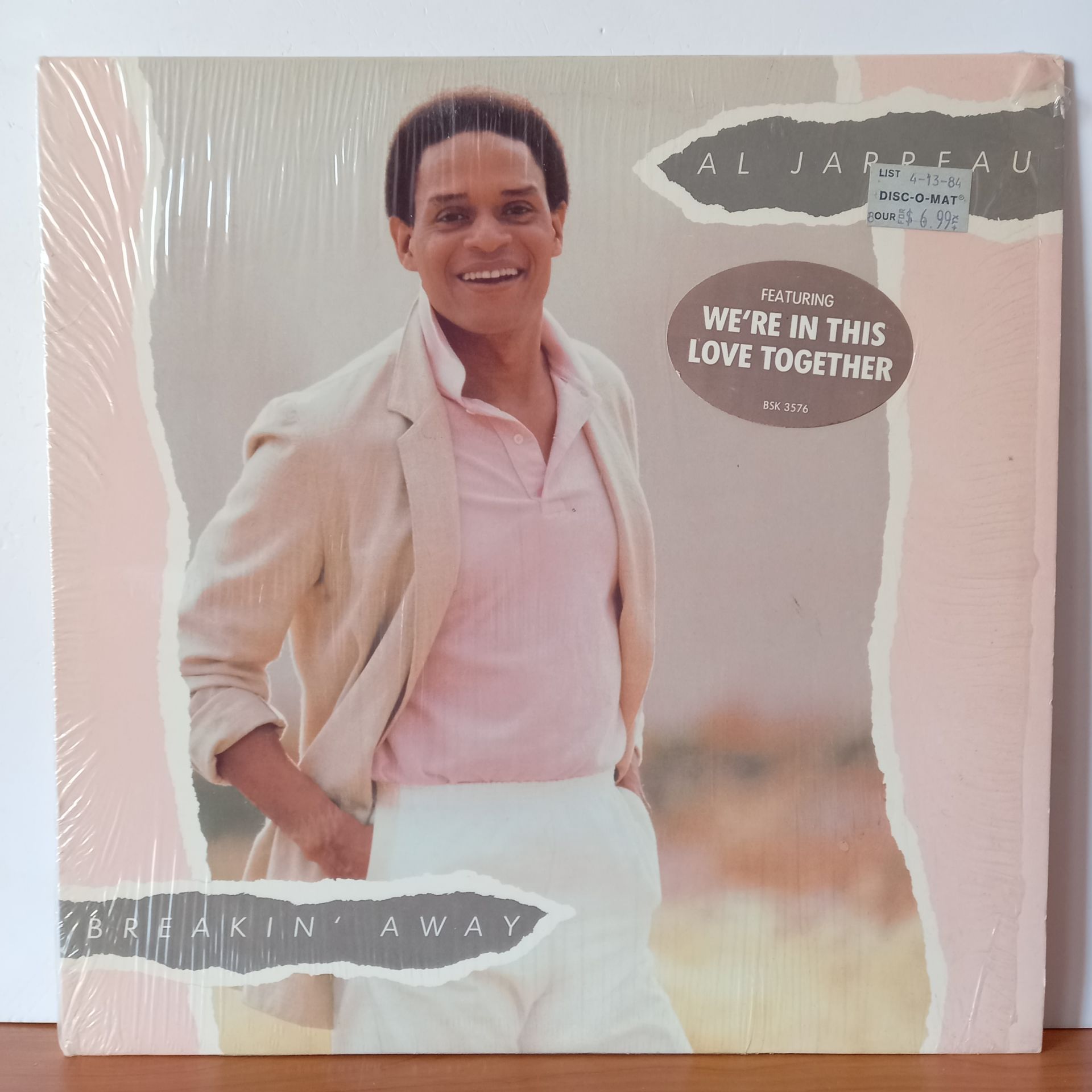 AL JARREAU – BREAKIN' AWAY (1981) - LP 2.EL PLAK