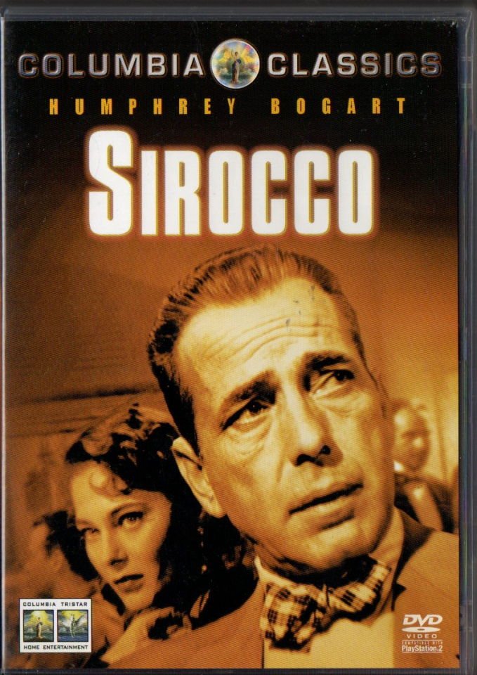 SIROCCO - HUMPHREY BOGART - DVD 2.EL TÜRKÇE ALTYAZI YOKTUR