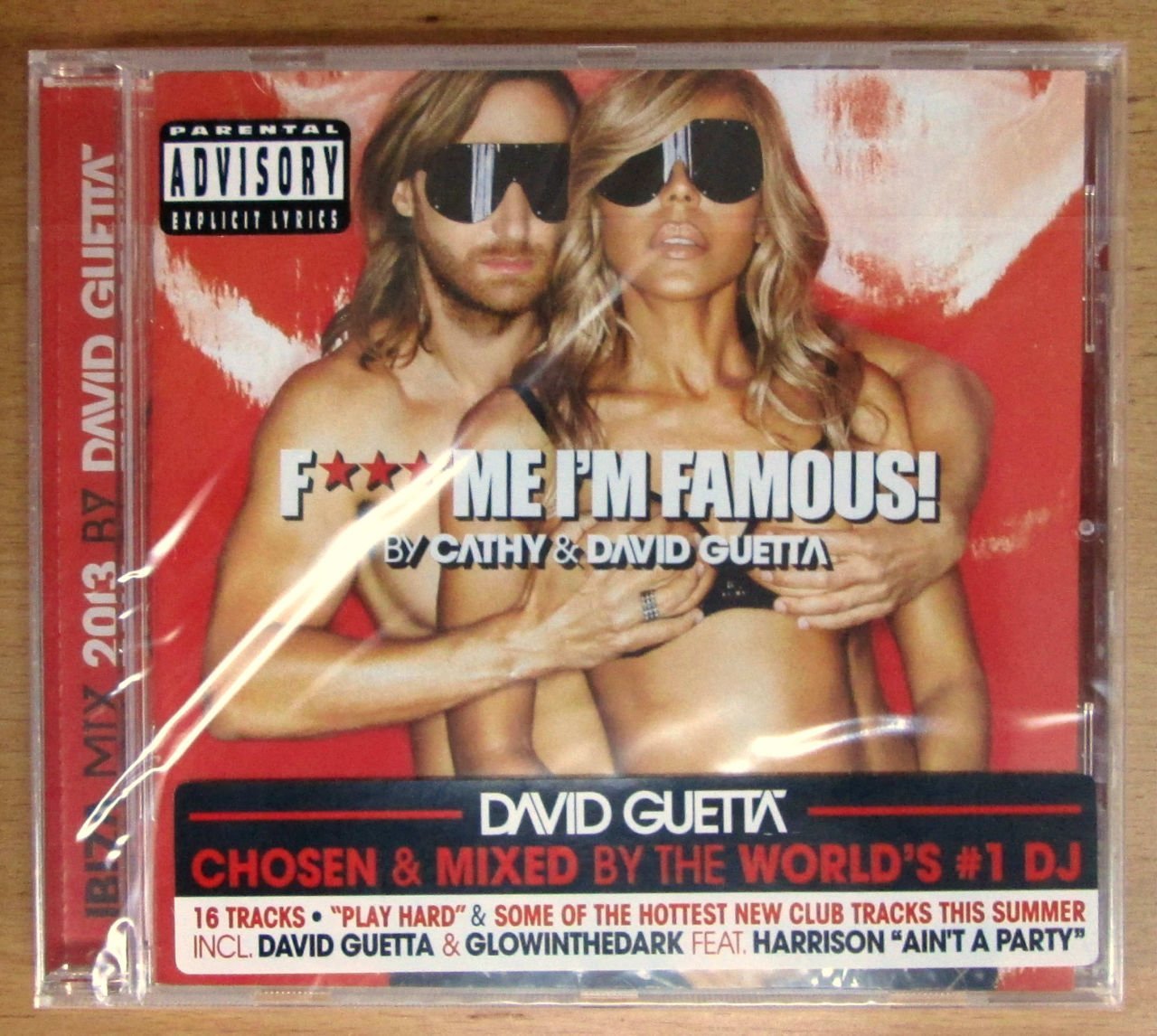 DAVID GUETTA -  F*** ME I'M FAMOUS CD SIFIR