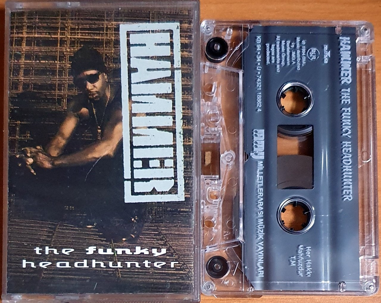 HAMMER - THE FUNKY HEADHUNTER (1994) - KASET MMY 2.EL
