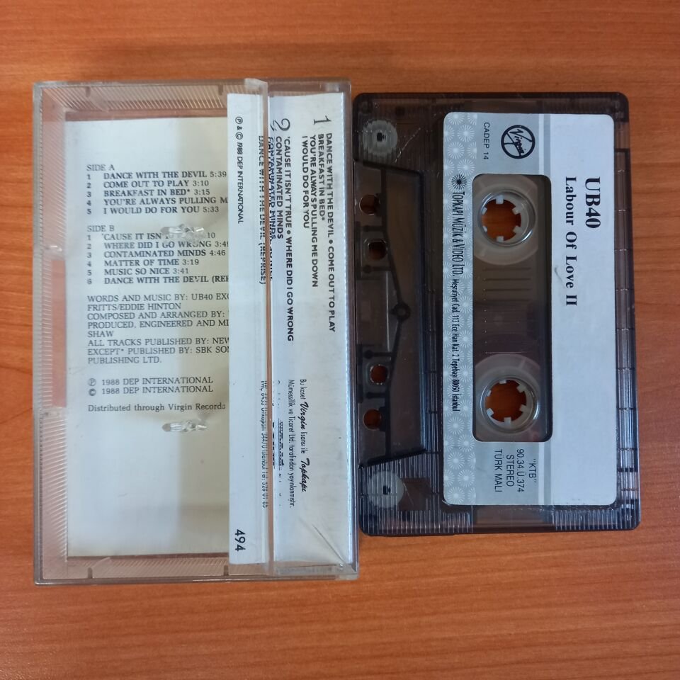 UB40 - LABOUR OF LOVE II (1990) - KASET 2.EL