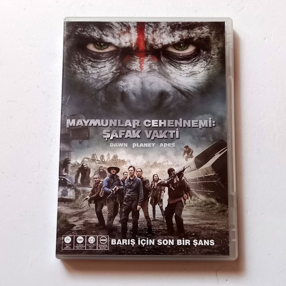 MAYMUNLAR CEHENNEMİ: ŞAFAK VAKTİ / DAWN OF THE PLANET OF THE APES - ANDY SERKIS, JASON CLARKE, GARY OLDMAN - YÖN.: MATT REEVES - DVD 2.EL
