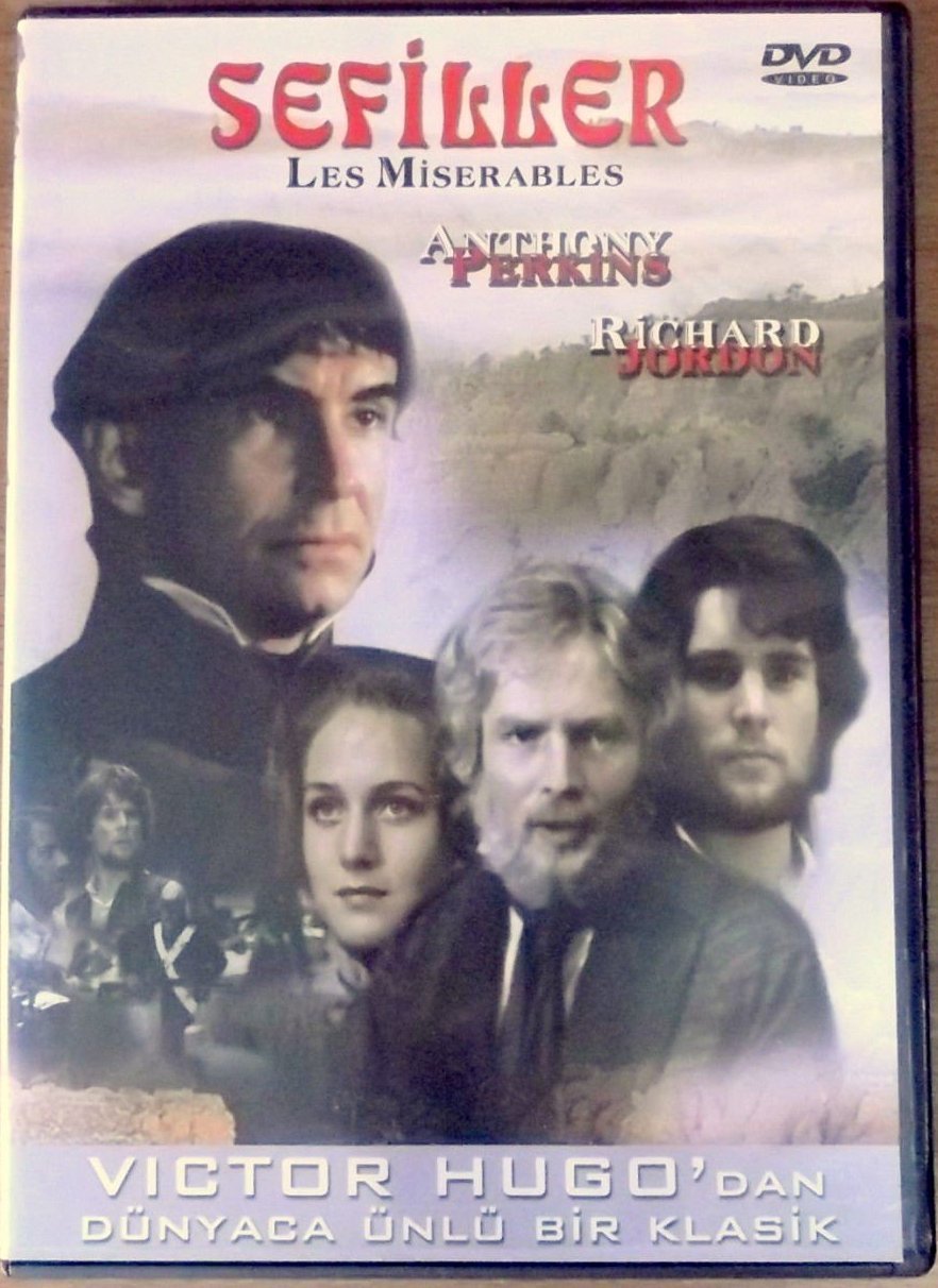 SEFİLLER (1978) - LES MISÉRABLES - ANTHONY PERKINS - RICHARD JORDAN - DVD 2.EL (VICTOR HUGO)