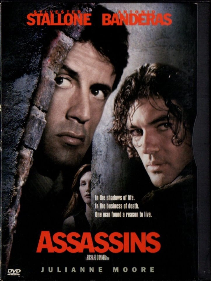 ASSASSINS - SUİKASTÇILAR - SYLVESTER STALLONE - ANTONIO BANDERAS - SNAPCASE DVD 2.EL