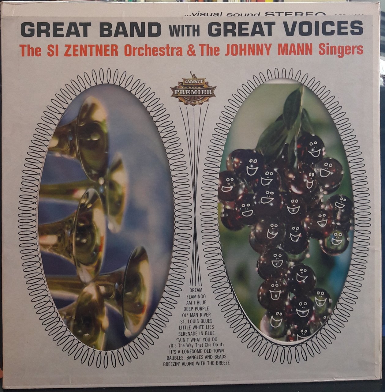 GREAT BAND WITH GREAT VOICES - THE SI ZENTNER ORCHESTRA & THE JOHNNY MANN SINGERS - PLAK 2.EL
