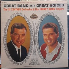 GREAT BAND WITH GREAT VOICES - THE SI ZENTNER ORCHESTRA & THE JOHNNY MANN SINGERS - PLAK 2.EL