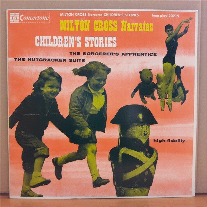 MILTON CROSS NARRATES CHILDREN'S STORIES (1956) - LP 2.EL PLAK