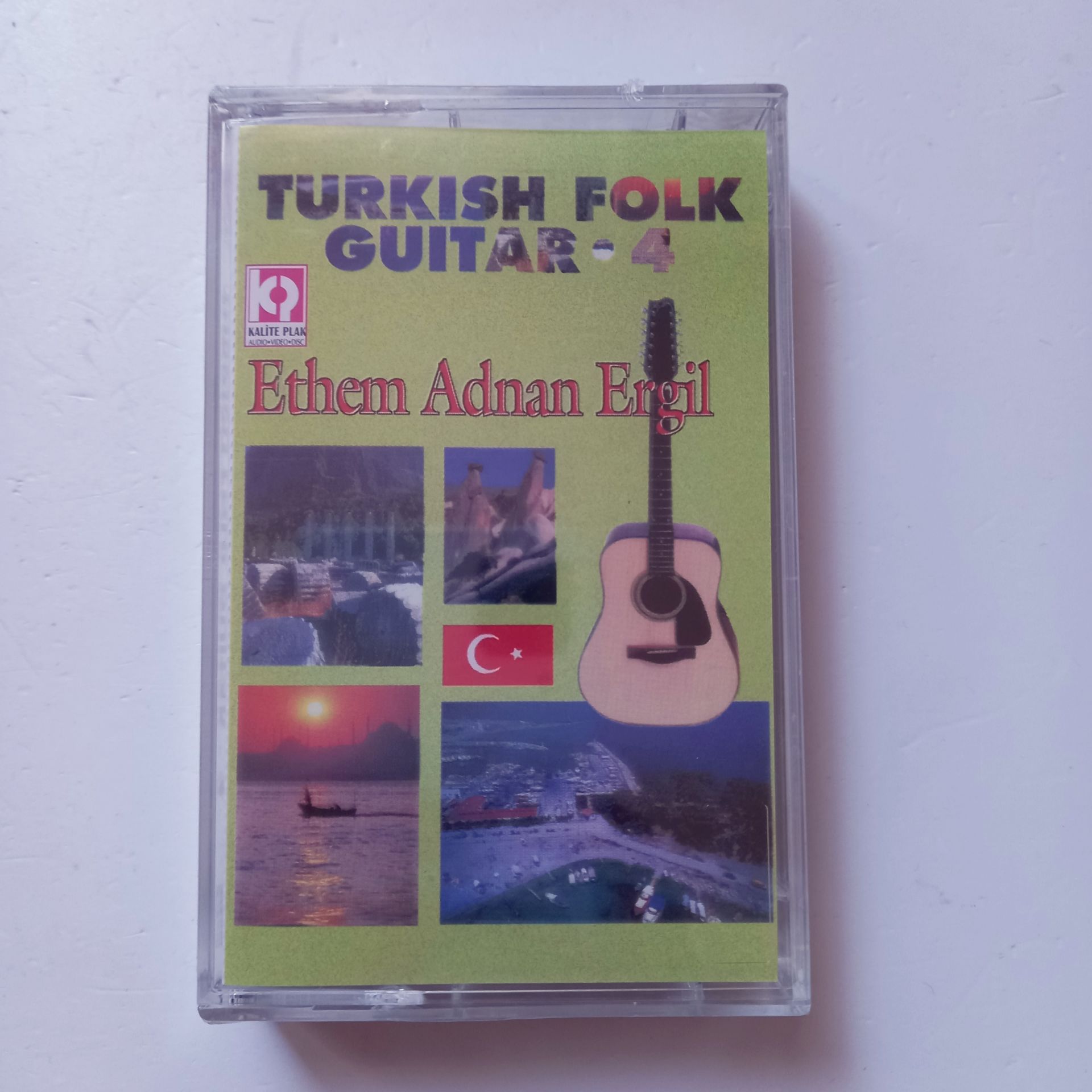 ETHEM ADNAN ERGİL - TURKISH FOLK GUITAR 4 (1994) - KASET SIFIR