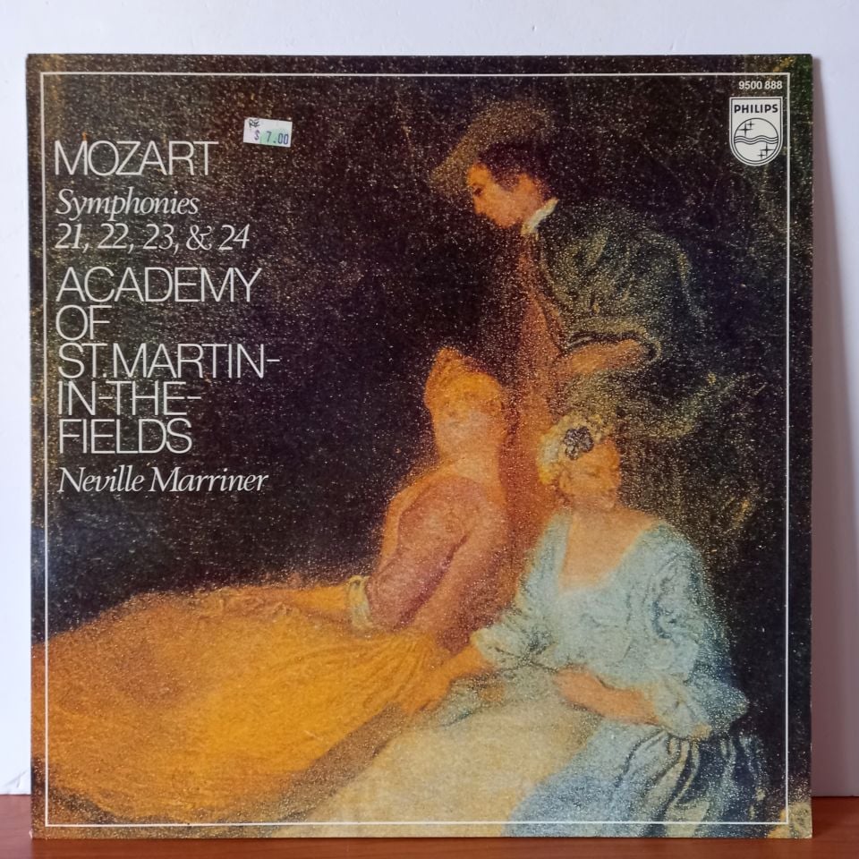 MOZART, THE ACADEMY OF ST. MARTIN-IN-THE-FIELDS, NEVILLE MARRINER – SYMPHONIES 21, 22, 23, & 24 (1979) - LP 2.EL PLAK