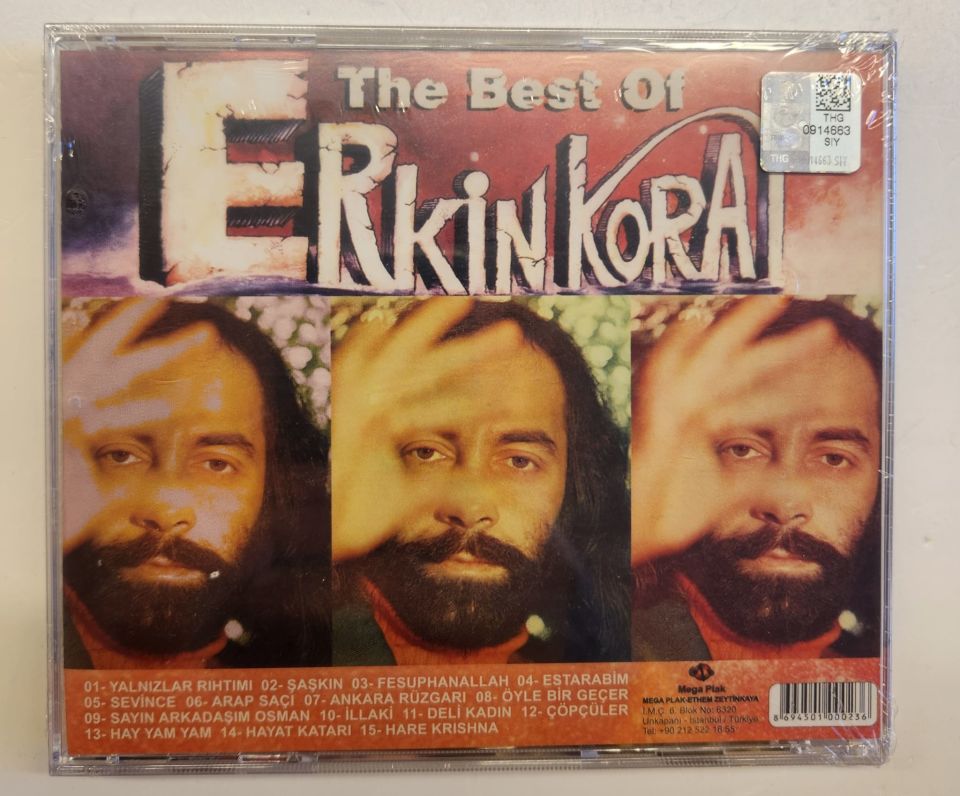 ERKİN KORAY - THE BEST OF ERKİN KORAY - CD SIFIR