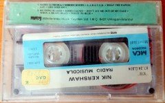 NIK KERSHAW - RADIO MUSICOLA (1987) MMY CASSETTE MADE IN TURKEY ''NEW'' PAPER LABEL