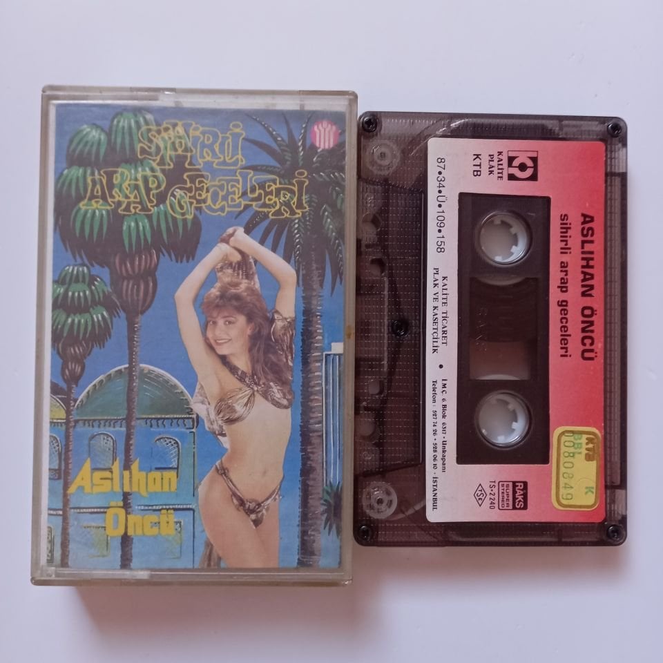 ASLIHAN ÖNCÜ - SİHİRLİ ARAP GECELERİ (1987) -  KASET 2.EL