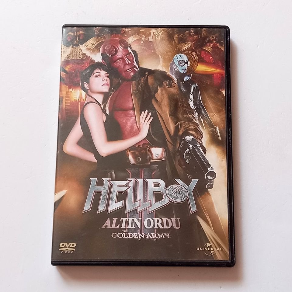 HELLBOY II ALTIN ORDU / HELLBOY II THE GOLDEN ARMY - RON PERLMAN, SELMA BLAIR, DOUG JONES - YÖN.: GUILLERMO DEL TORO - DVD 2.EL