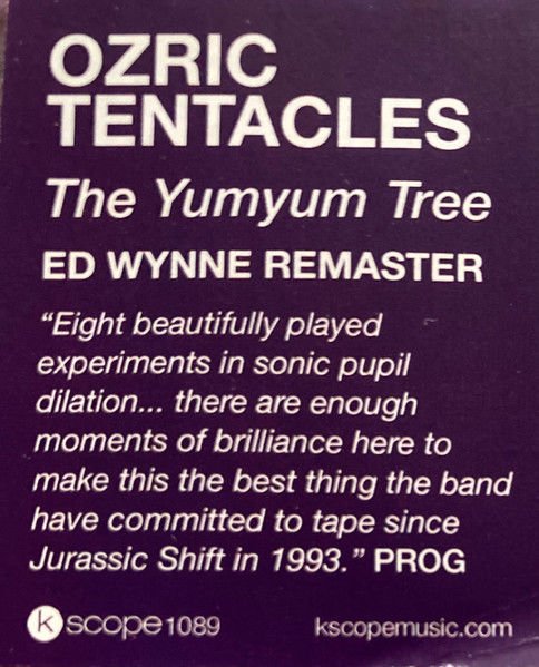 OZRIC TENTACLES - THE YUM YUM TREE (2009) - LP 2024 EDITION SIFIR PLAK