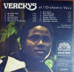 VERCKYS - ET L'ORCHESTRE VEVE / CONGOLESE FUNK, AFROBEAT & PSYCHEDELIC RUMBA 1969-1978 (2014) ANALOG AFRICA CD 2.EL